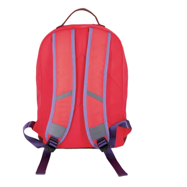 Retro School Bag | Red