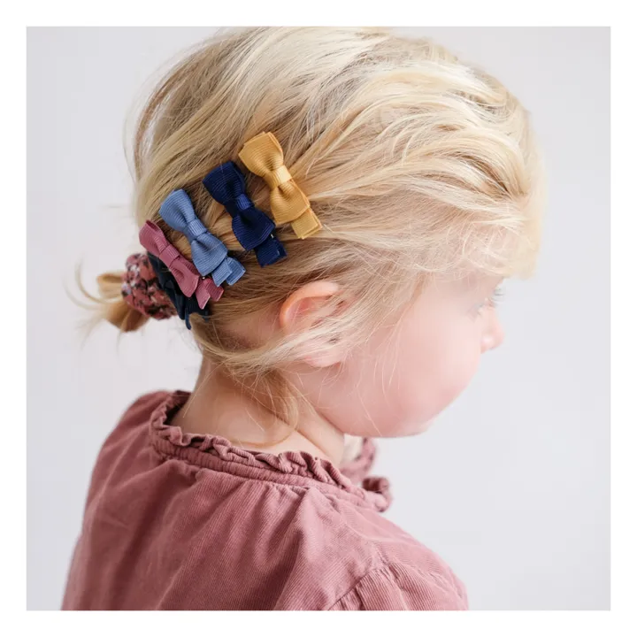 Hair Bows - Set of 5 | Blue- Product image n°2