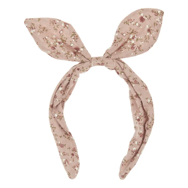 Flower Bow Headband | Pink- Product image n°0