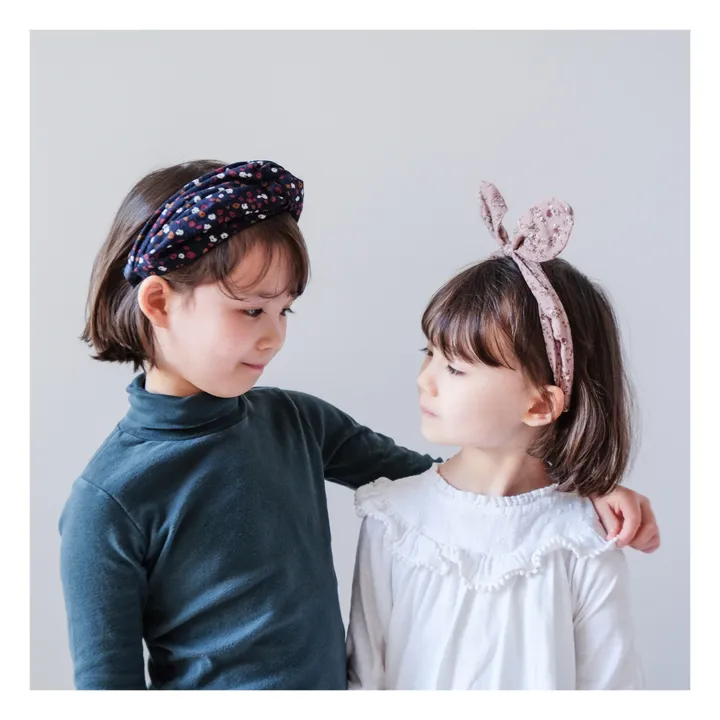 Flower Bow Headband | Pink- Product image n°4