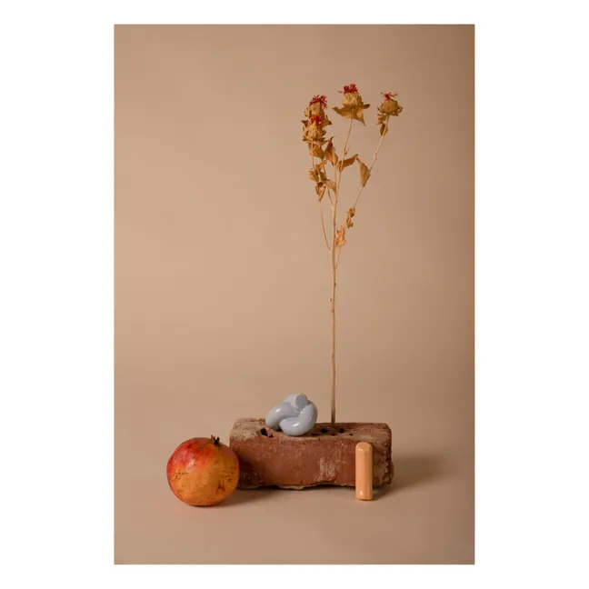 Ceramic Coat Hook | Coral