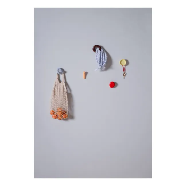 Ceramic Coat Hook | Coral