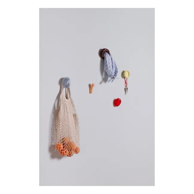 Ceramic Coat Hook | Lie de vin