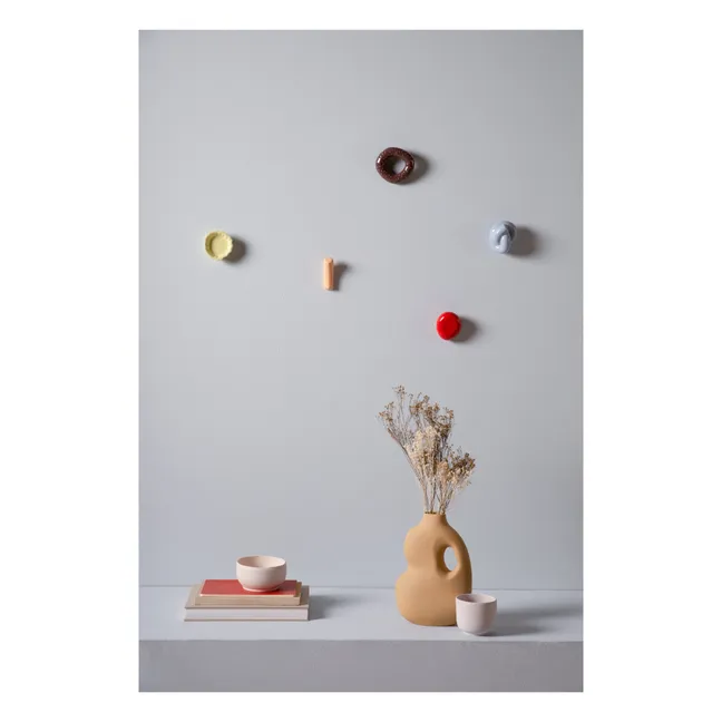 Ceramic Coat Hook | Pale yellow