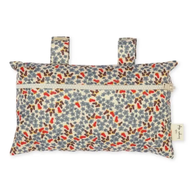 Funda de lluvia para cochecito Nuit de Fleurs | Azul Gris