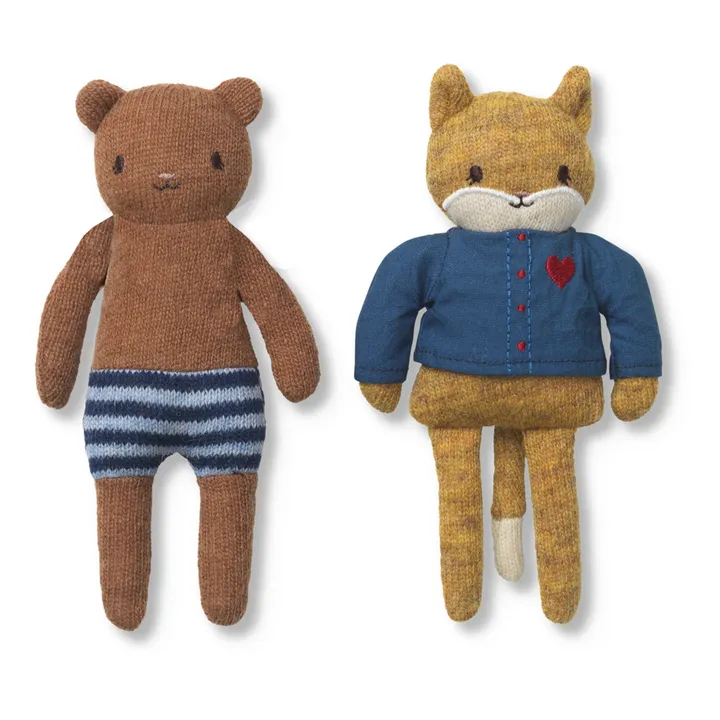 Foxie Soft Toys - Set of 2- Product image n°0
