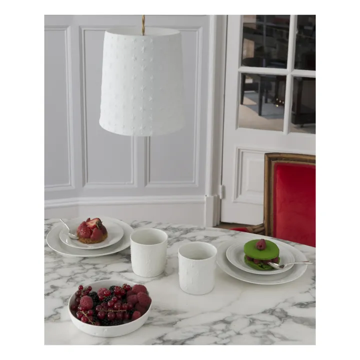 Byzance Porcelain Reverso Pendant Lamp - 15 cm diameter, 1.5 m cord- Product image n°3