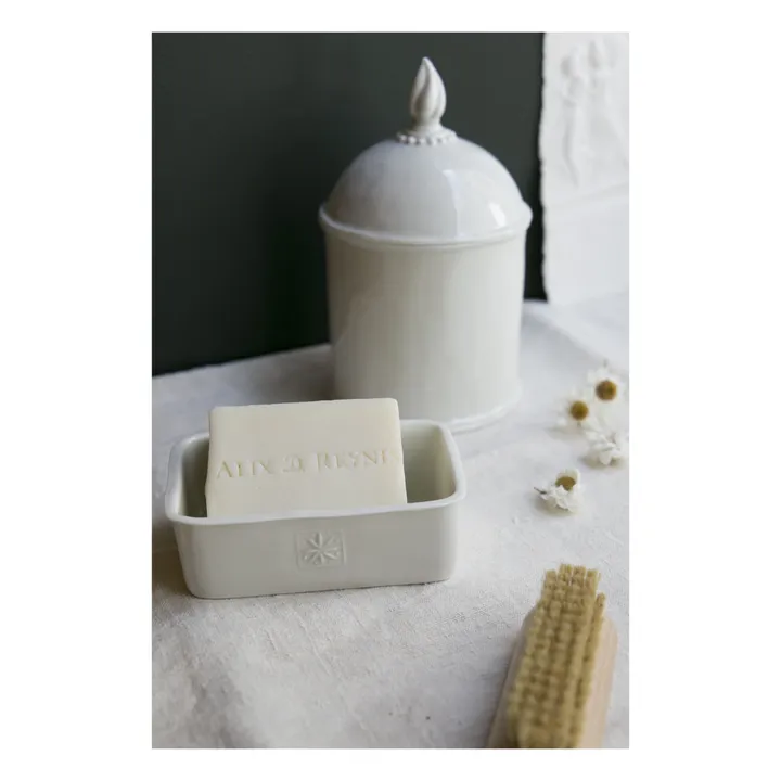 Star Porcelain Soap Dish | White- Product image n°2