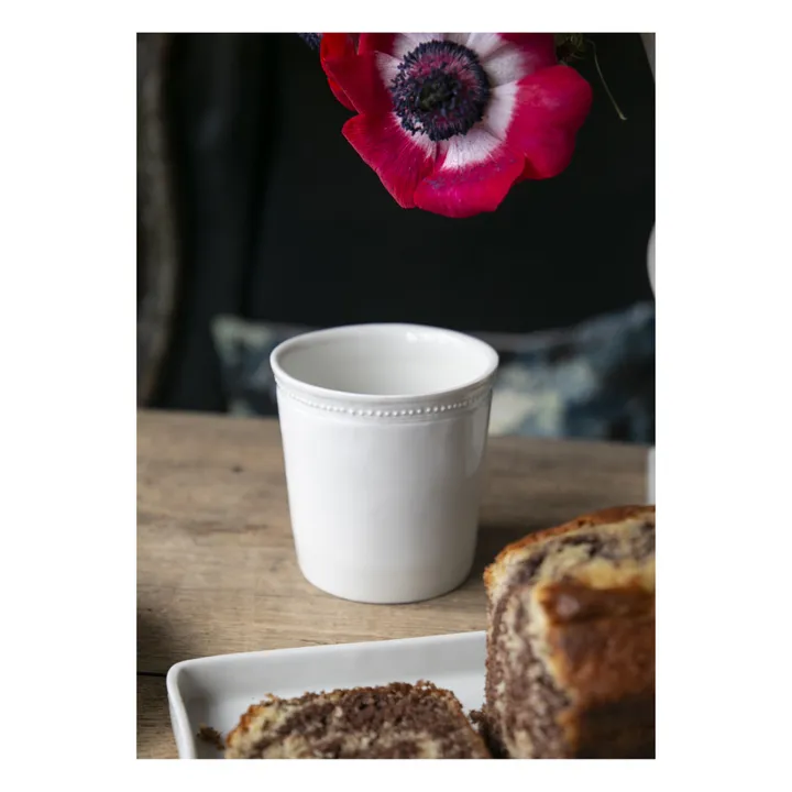 Taza de té de pocelana | Blanco- Imagen del producto n°1