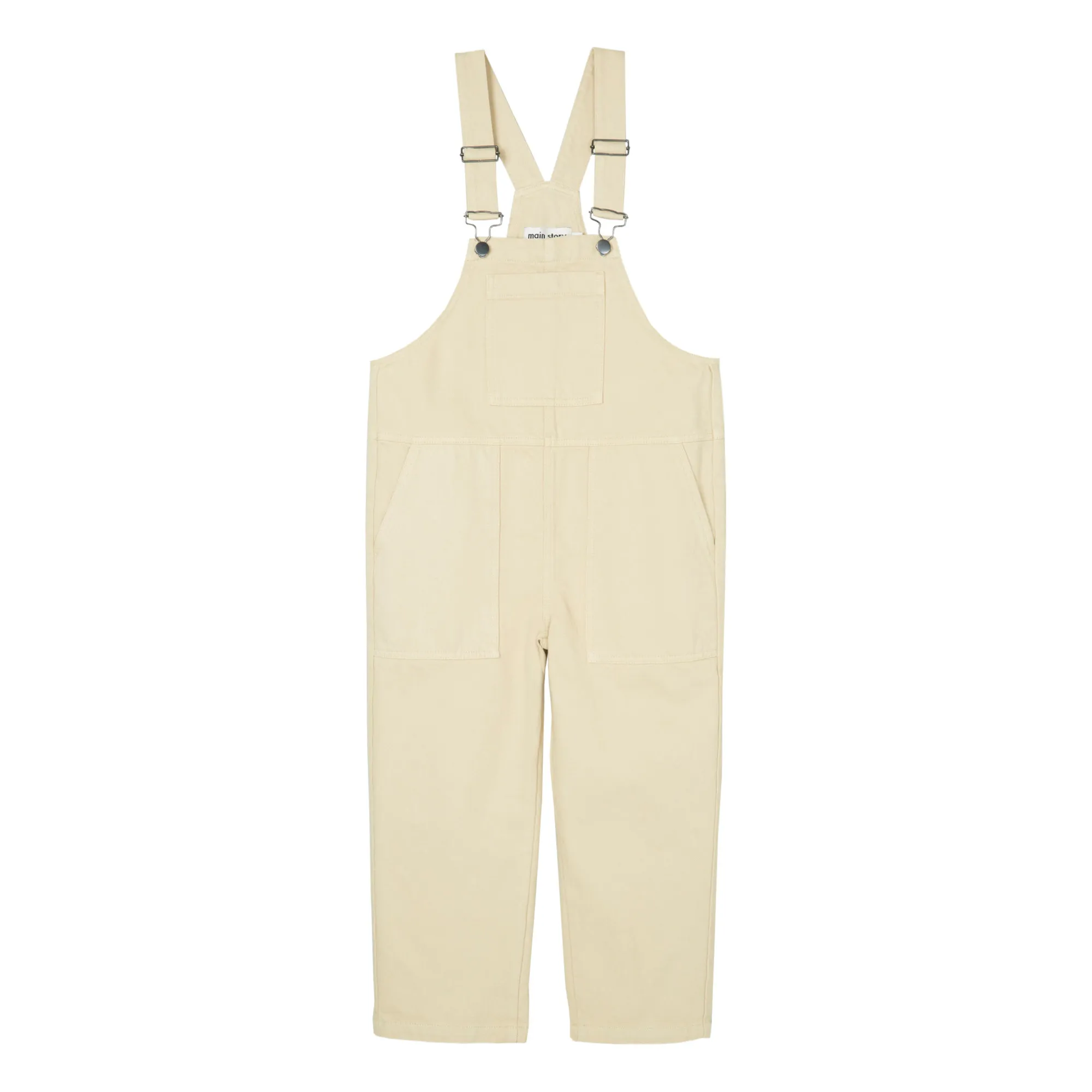 Organic Cotton Overalls - Chocolate main image 1