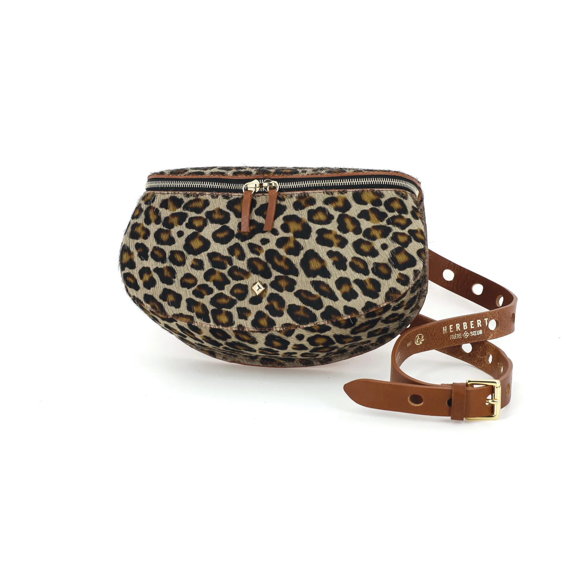 Leopard Print Belt Bag