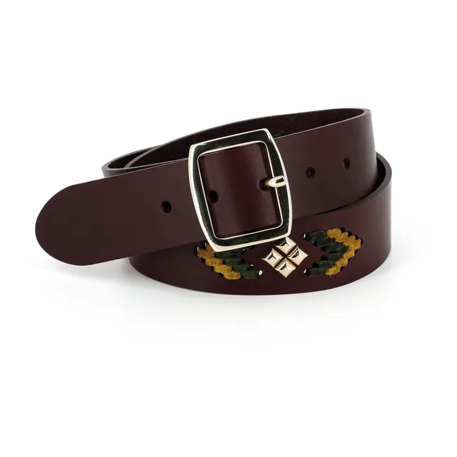 Maya Belt | Burgundy