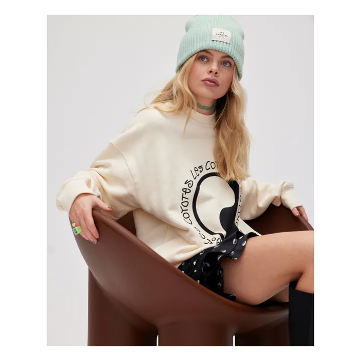 Lea Sweatshirt | Cream- Product image n°4
