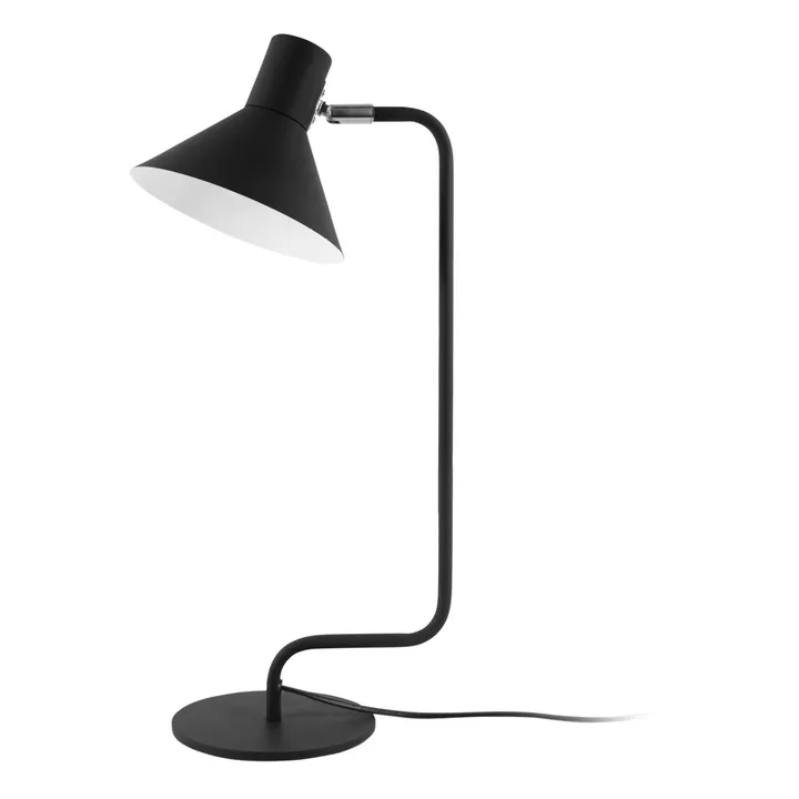 Lampe de bureau Curved en métal | Noir- Image produit n°0