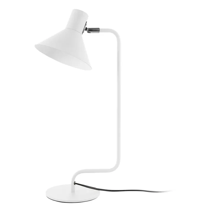Schreibtischlampe Curved aus Metall | Weiß- Produktbild Nr. 0