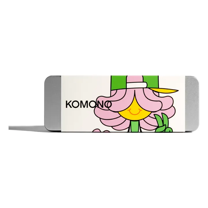 Esclusiva Komono x Smallable - Occhiali da sole, modello: Lulu JR. | Camel- Immagine del prodotto n°4