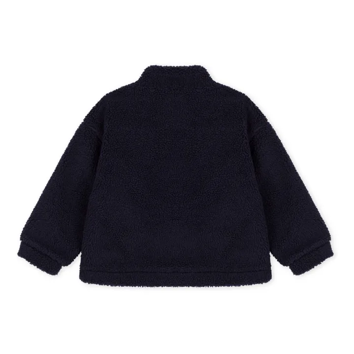 Cameo Sherpa Jacket | Navy blue- Product image n°5