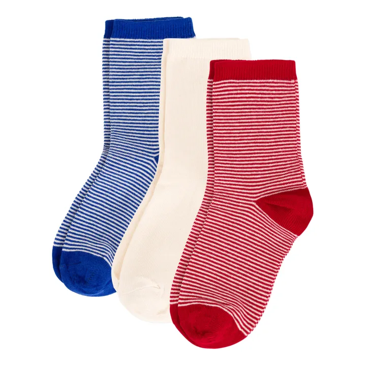 Calzini Petit Bateau Bambini - Pacco Da 3 Paia Colorate E Durevoli