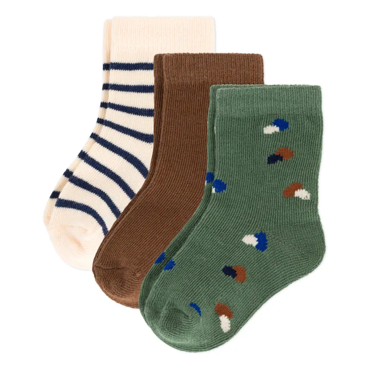 Socken 3er-Set | Grün- Produktbild Nr. 0