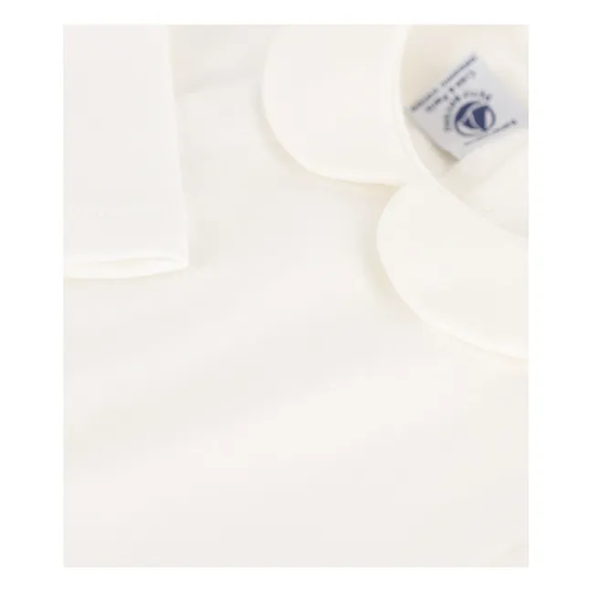 Coving Peter Pan Collar T-shirt | White
