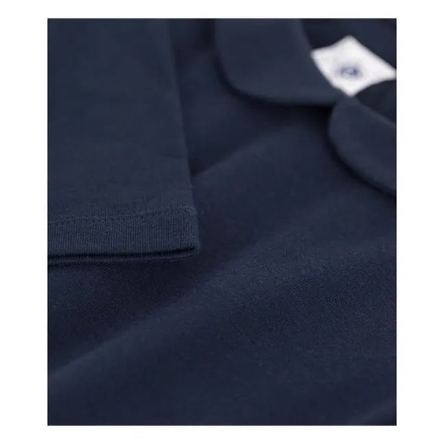T-shirt Col Claudine Coving | Bleu marine
