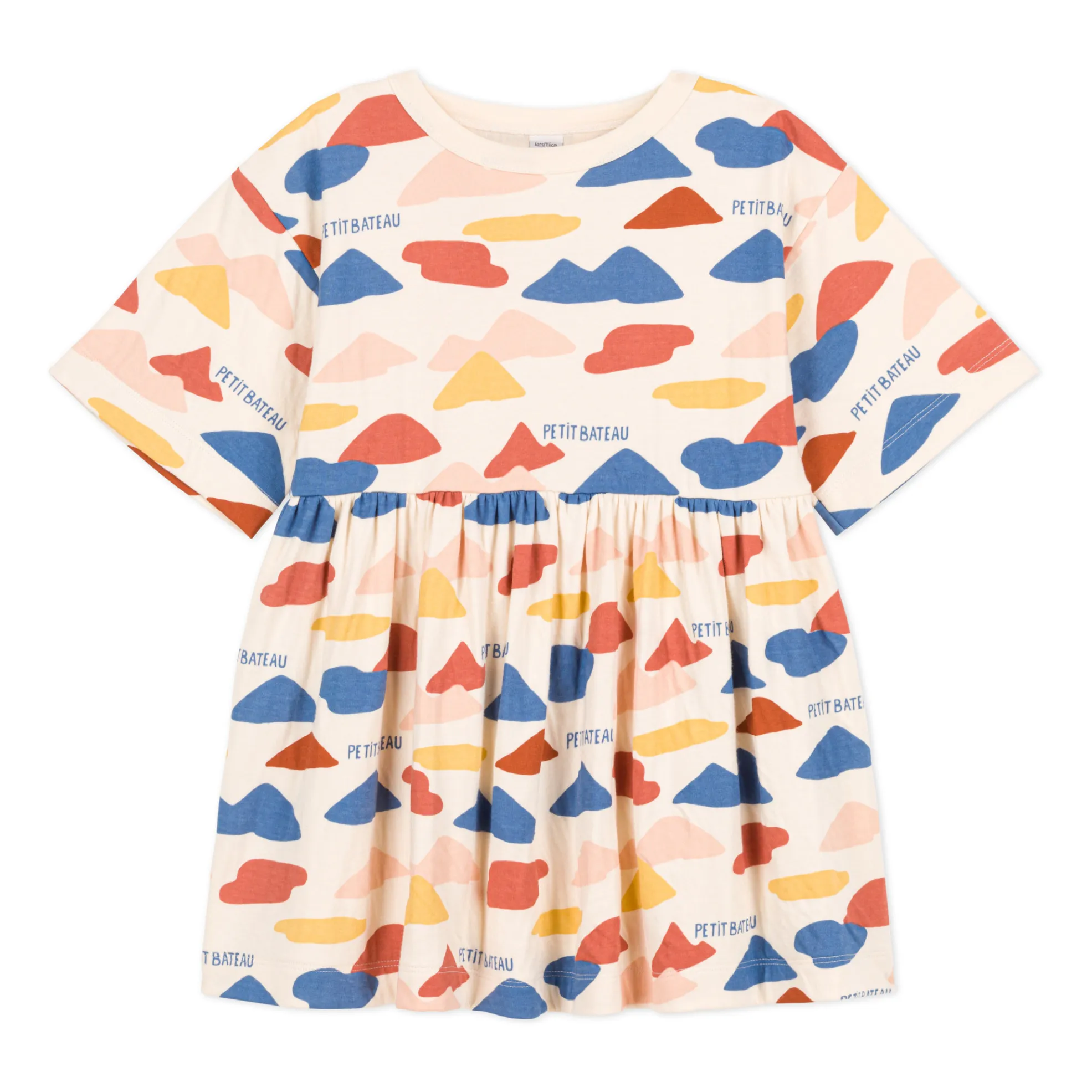 Petit Bateau Beige Constella Dress