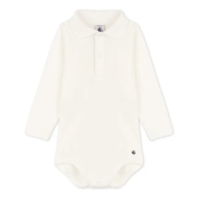 Body Col Polo Coton Bio Ceddy | Blanc