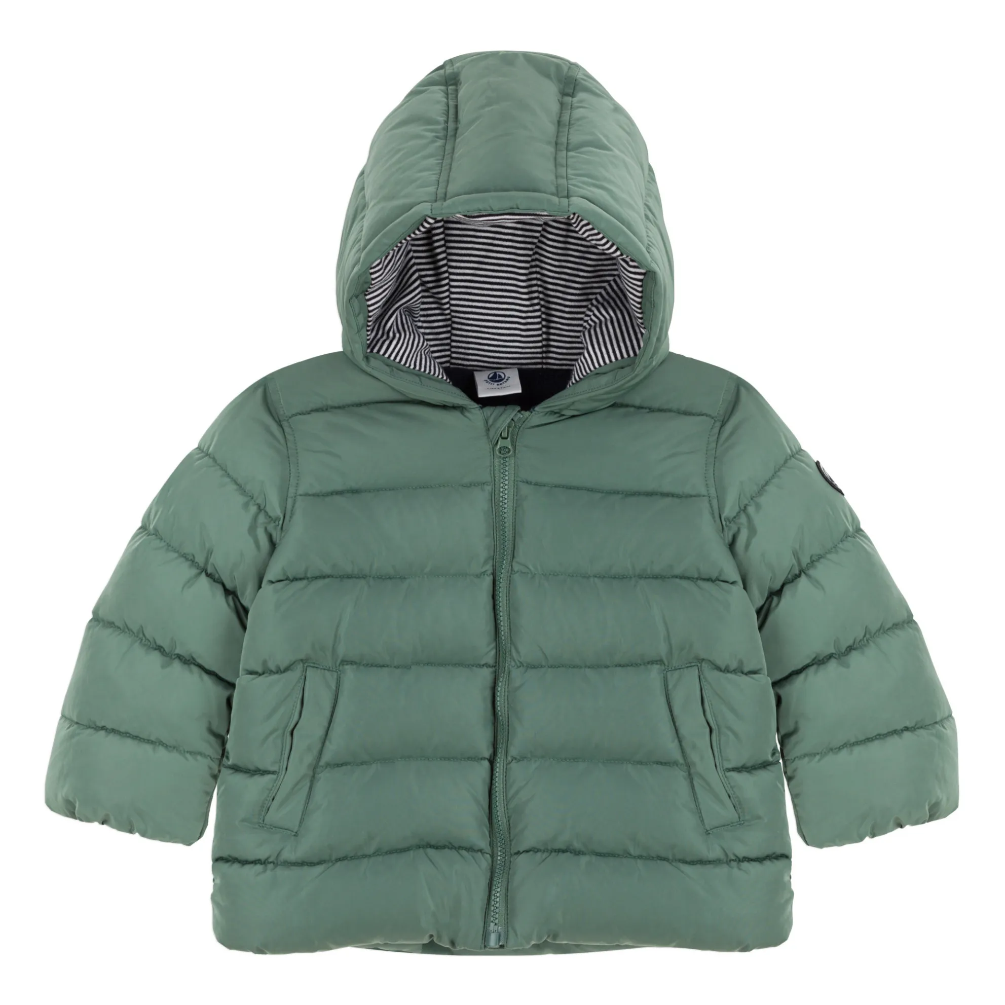 Petit Bateau Green Château Puffer Jacket