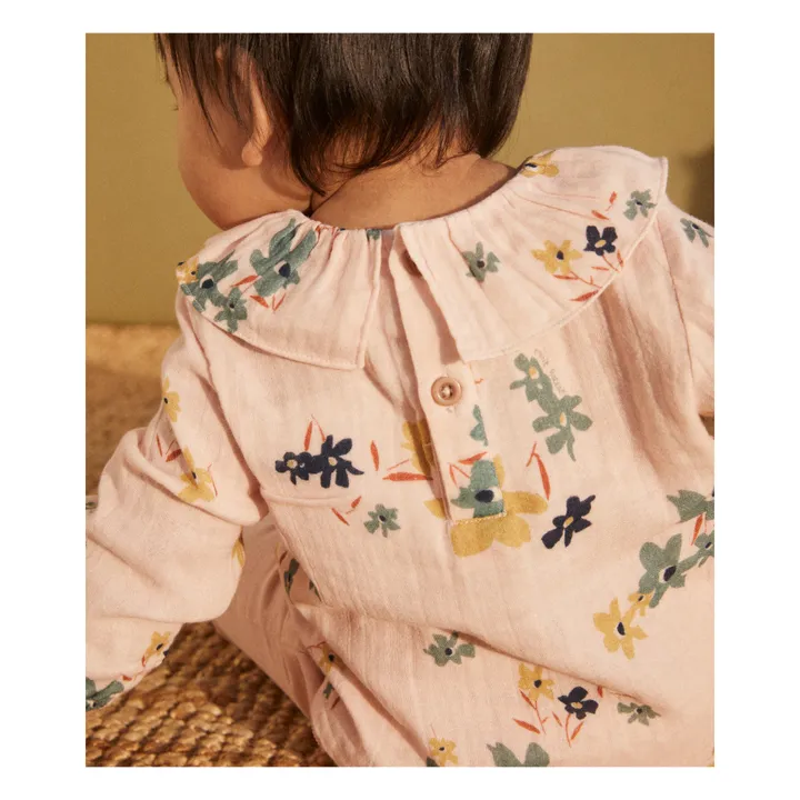 Canaille Cotton Muslin Blouse | Pink- Product image n°2