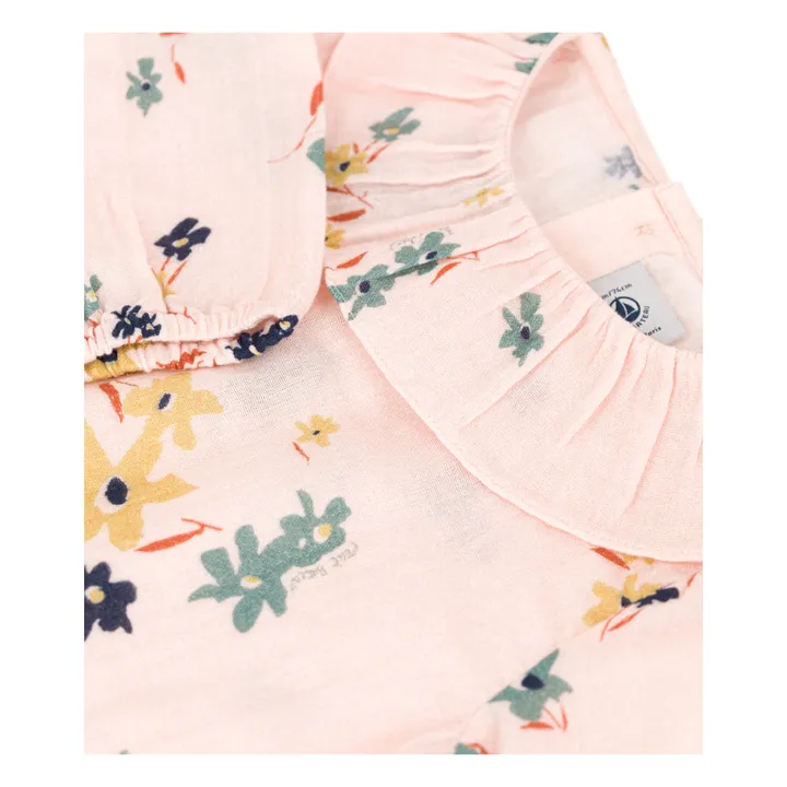Canaille Cotton Muslin Blouse | Pink- Product image n°3