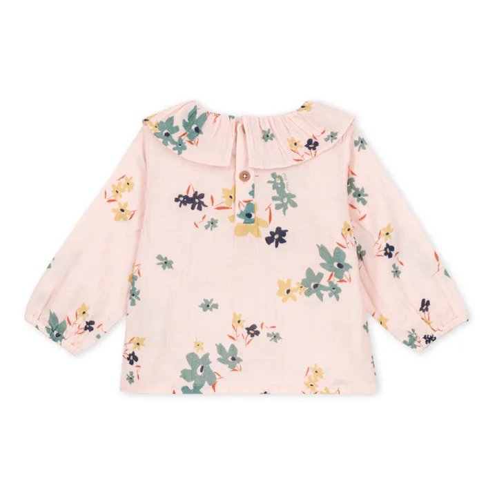 Canaille Cotton Muslin Blouse | Pink- Product image n°4