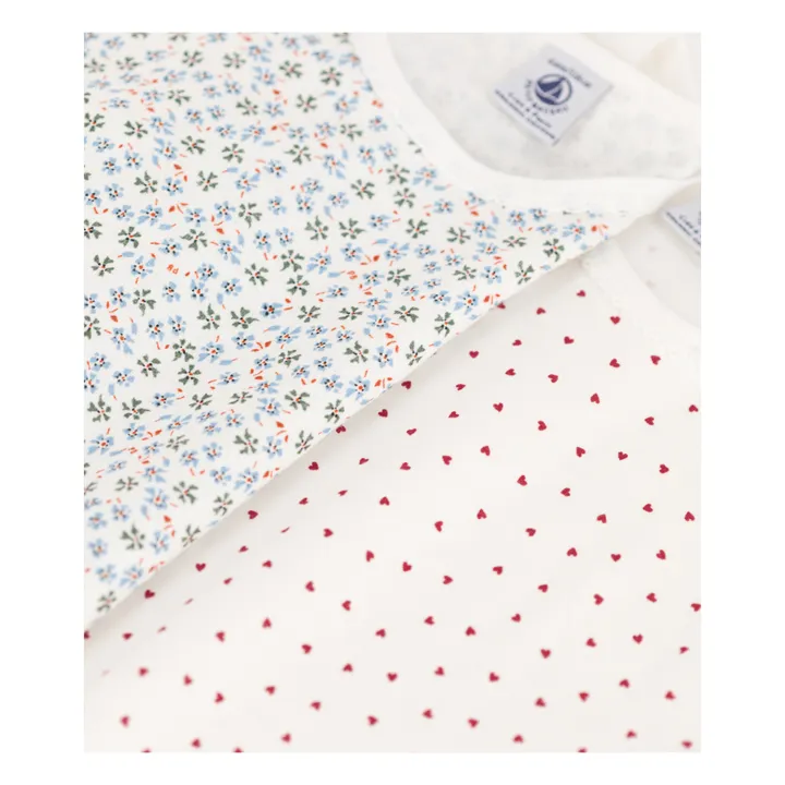 Juego de 2 pijamas de algodón orgánico Cuzabeurre | Crudo- Imagen del producto n°1