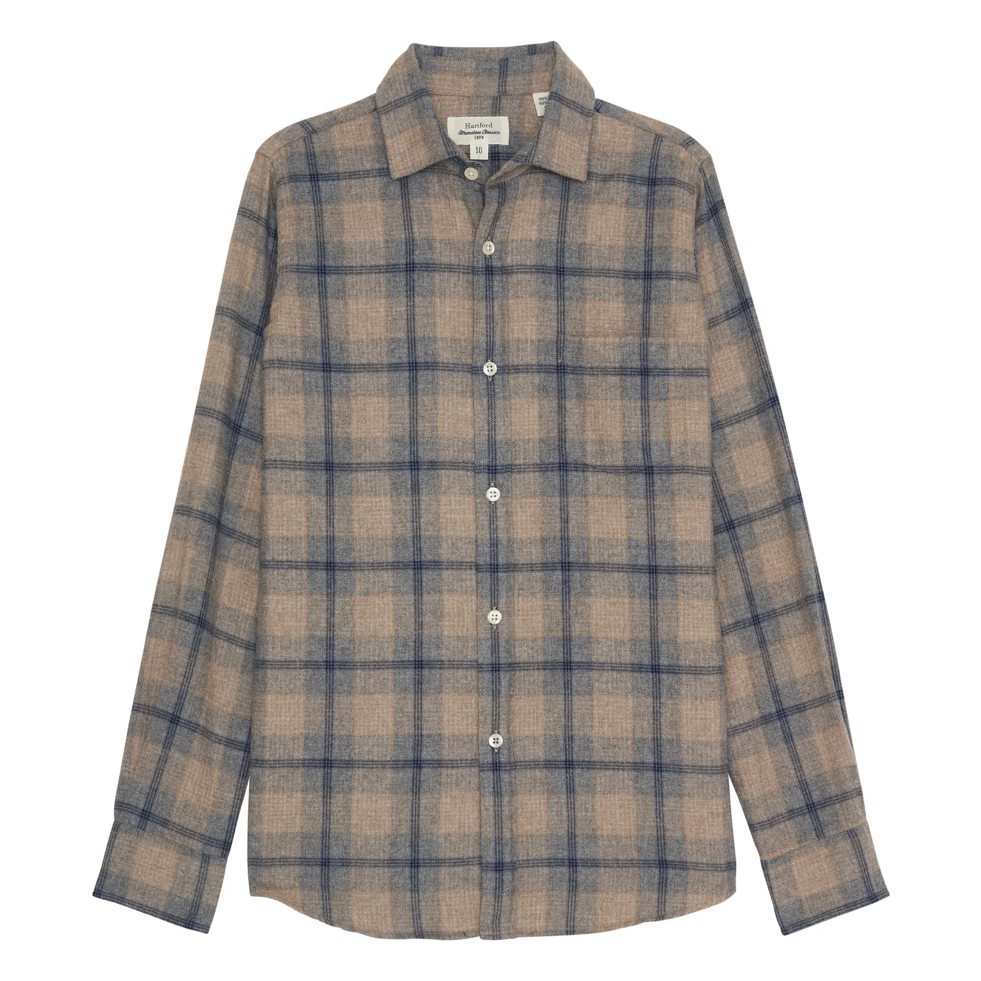 Hartford Beige Paul Shirt