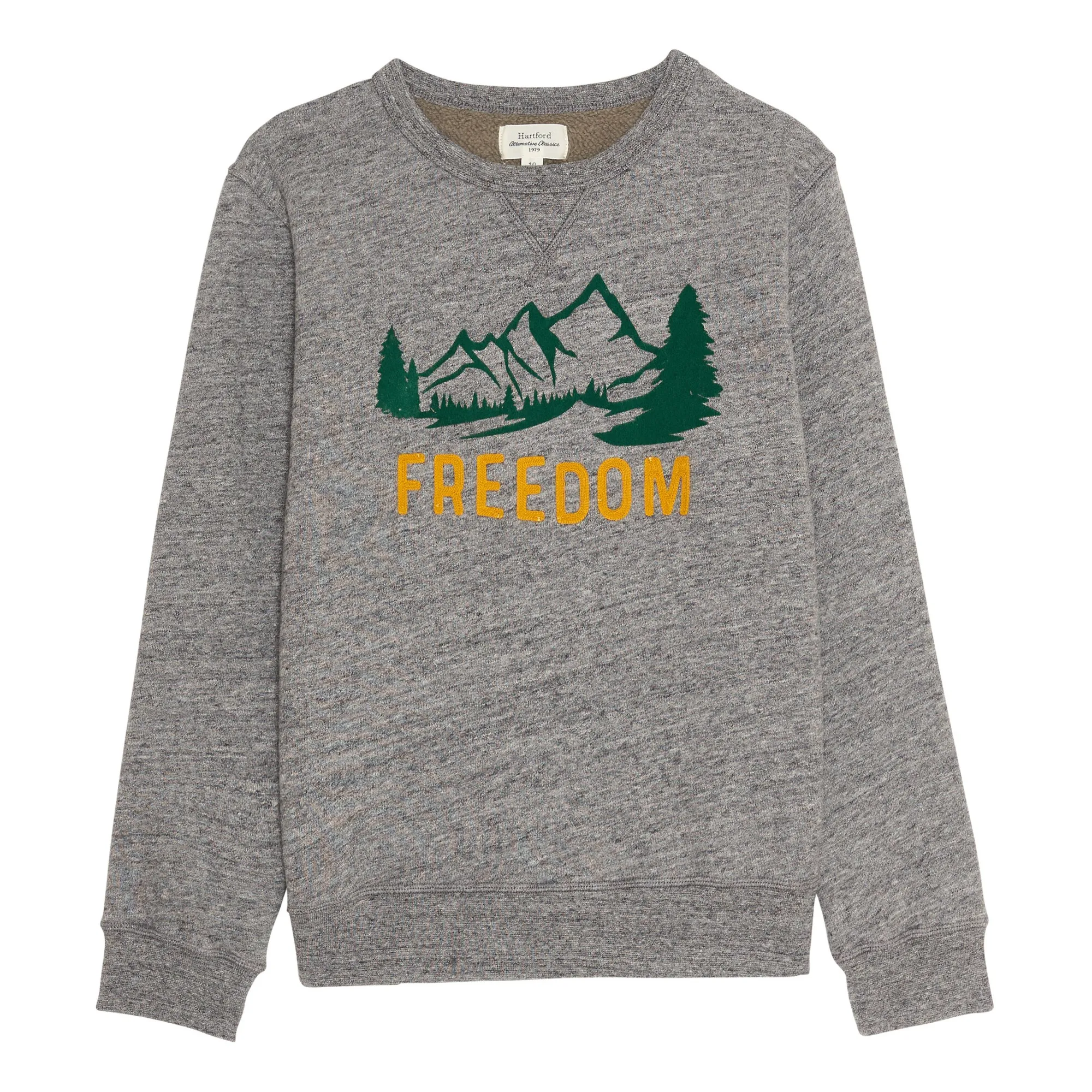 Hartford Heather Grey Freedom Sweatshirt