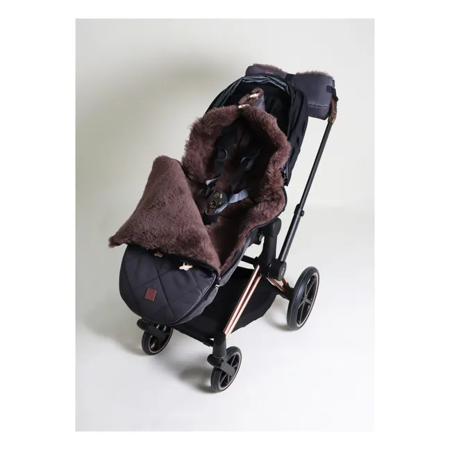 Coprigambe universale in pelle di agnello | Grigio antracite