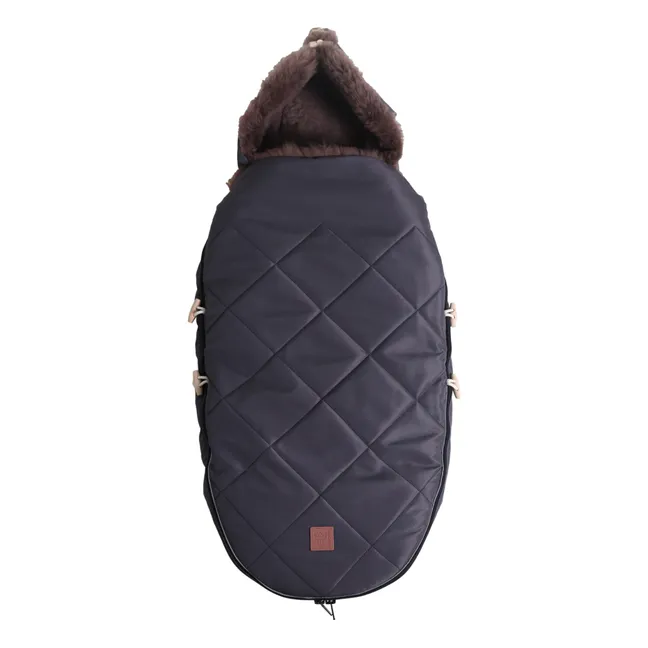 Coprigambe universale in pelle di agnello | Grigio antracite