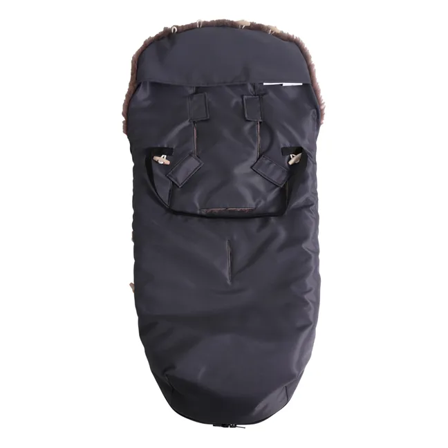 Coprigambe universale in pelle di agnello | Grigio antracite