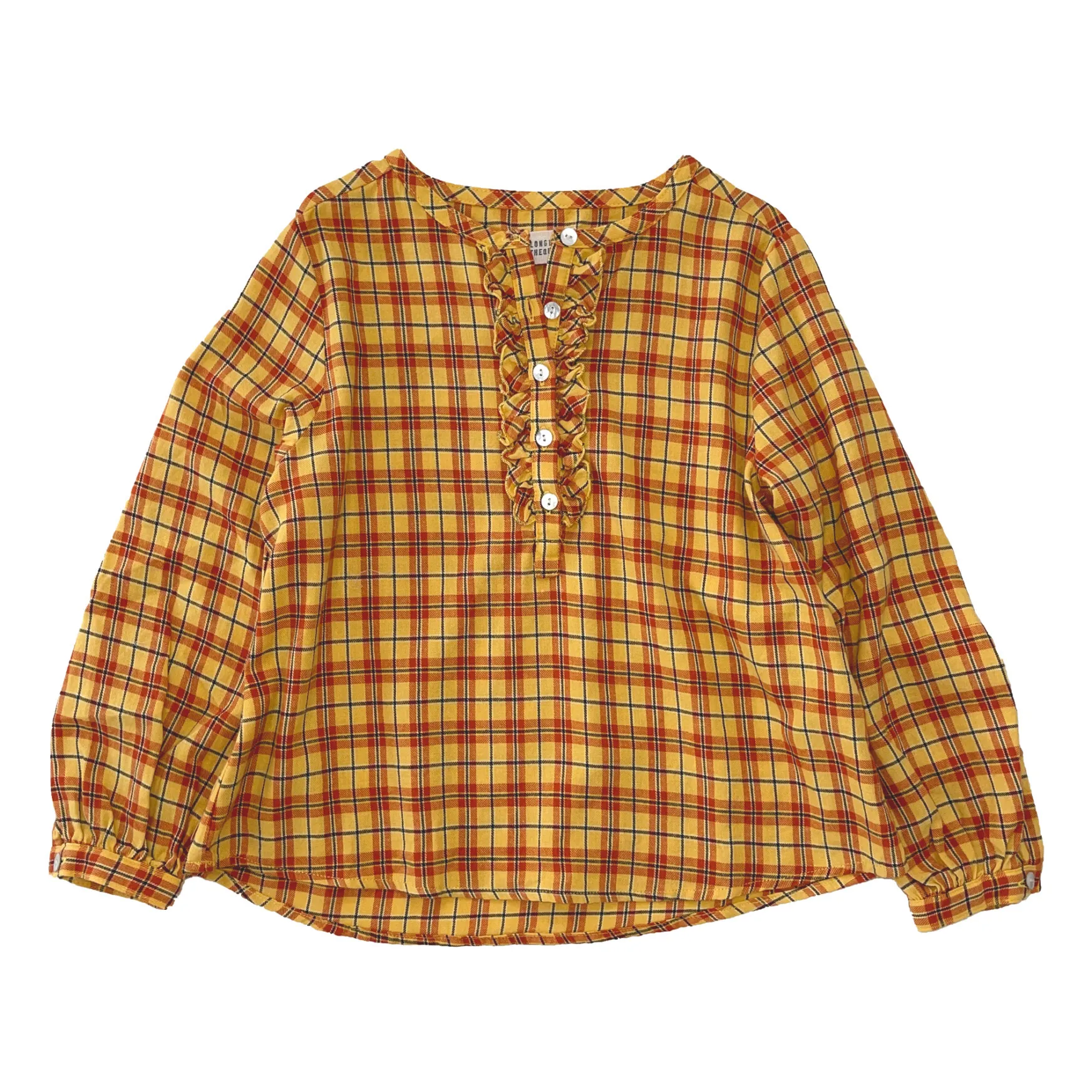 Longlivethequeen Mustard Blouse