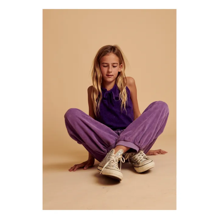Woollen Vest | Purple- Product image n°1