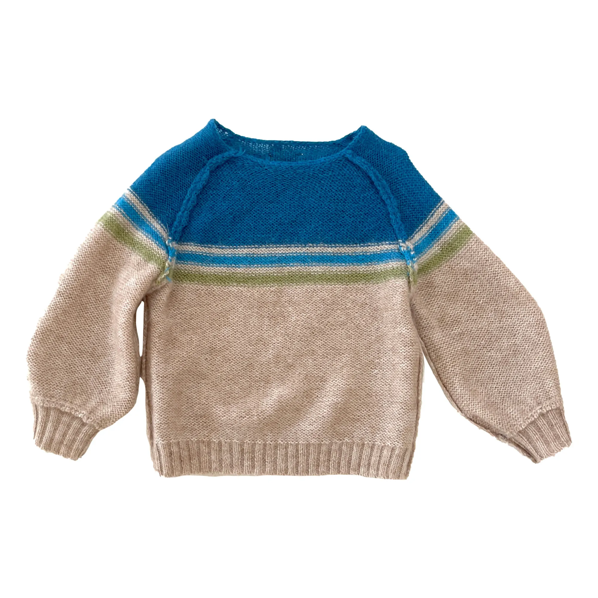 Longlivethequeen Blue Mohair Jumper