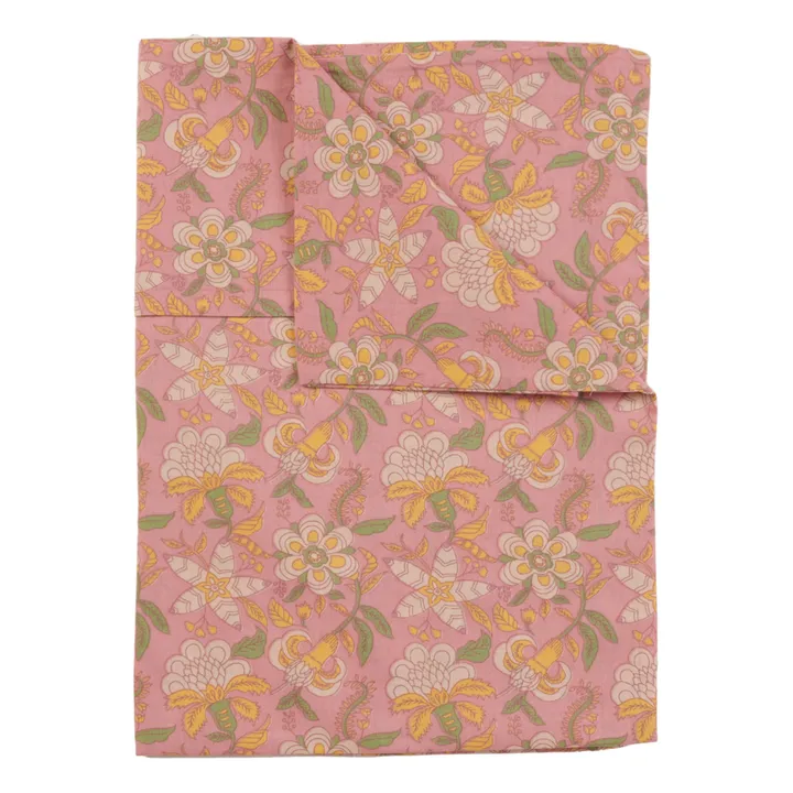 Valerie Organic Cotton Pillowcase | Pink- Product image n°2
