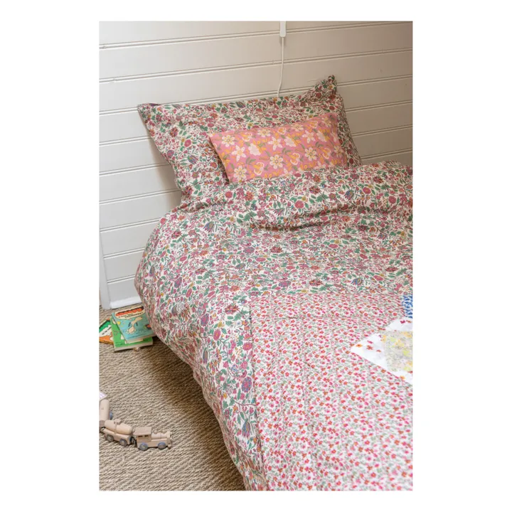Valerie Organic Cotton Pillowcase | Pink- Product image n°3