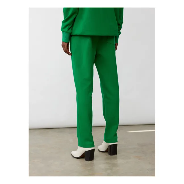 Pantaloni in lana Porter | Verde