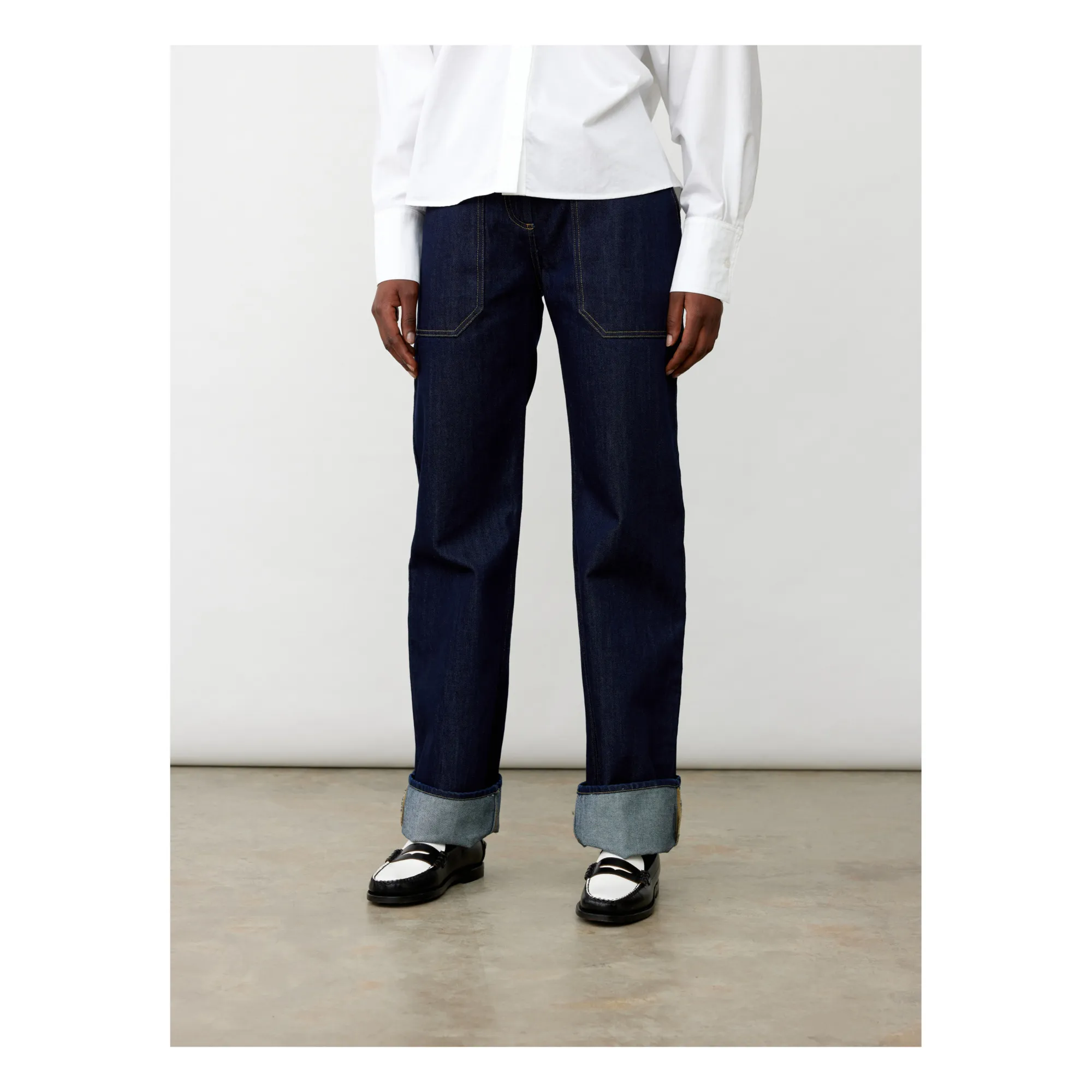 Collectors Club Indigo Blue Pamala Long Jeans