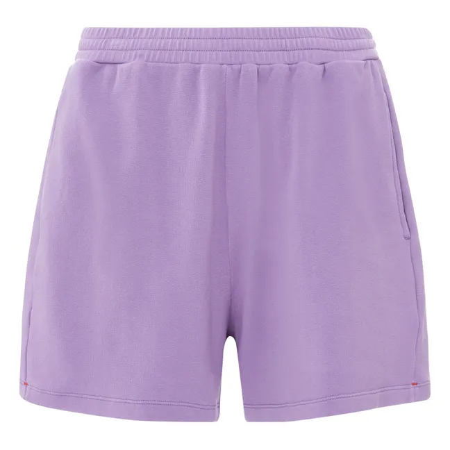 Shayne Fleece Shorts | Purple