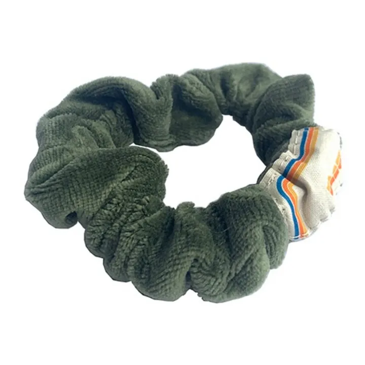 Dos Pampers de terciopelo | Verde Kaki- Imagen del producto n°0