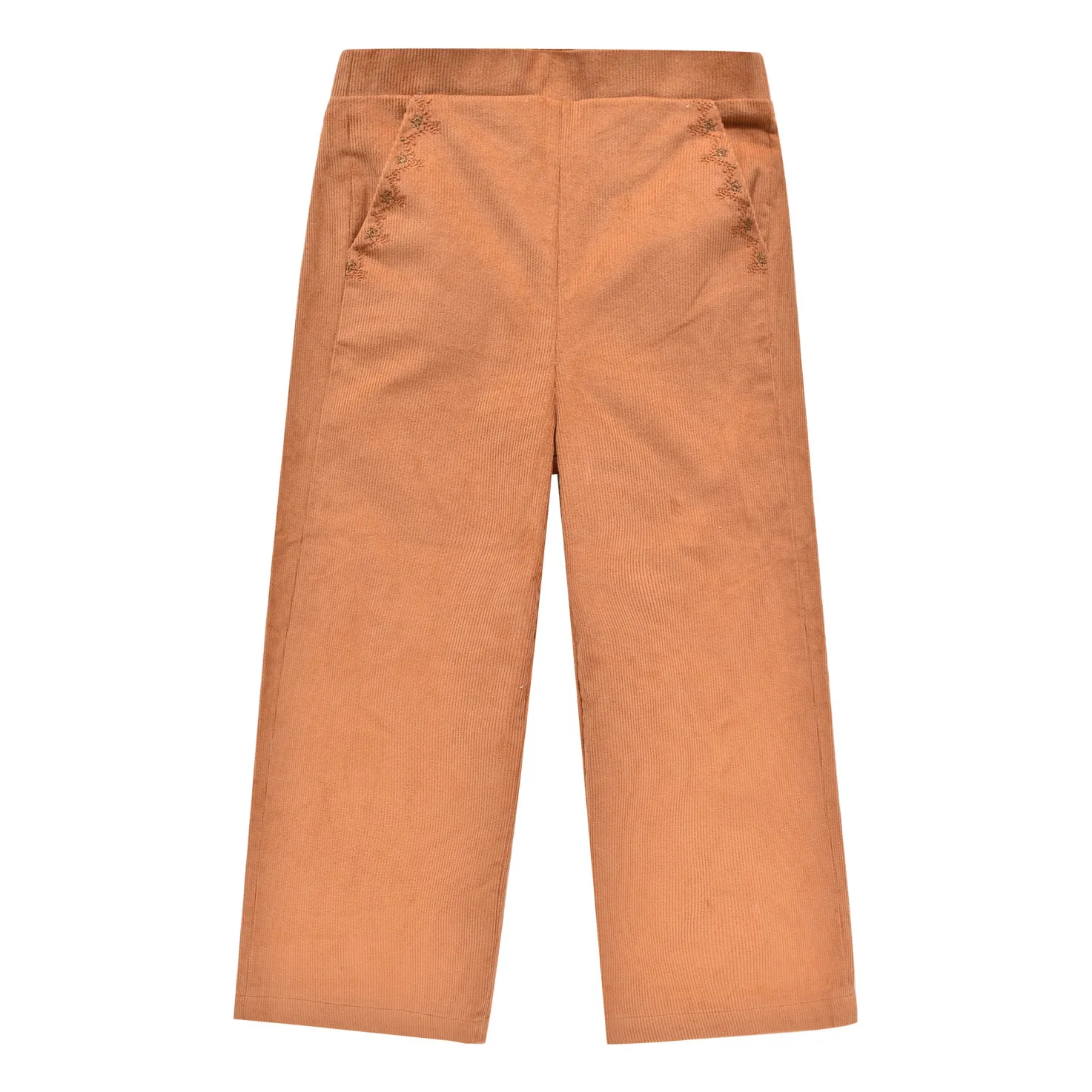 Louise Misha Camel Flor Corduroy Trousers