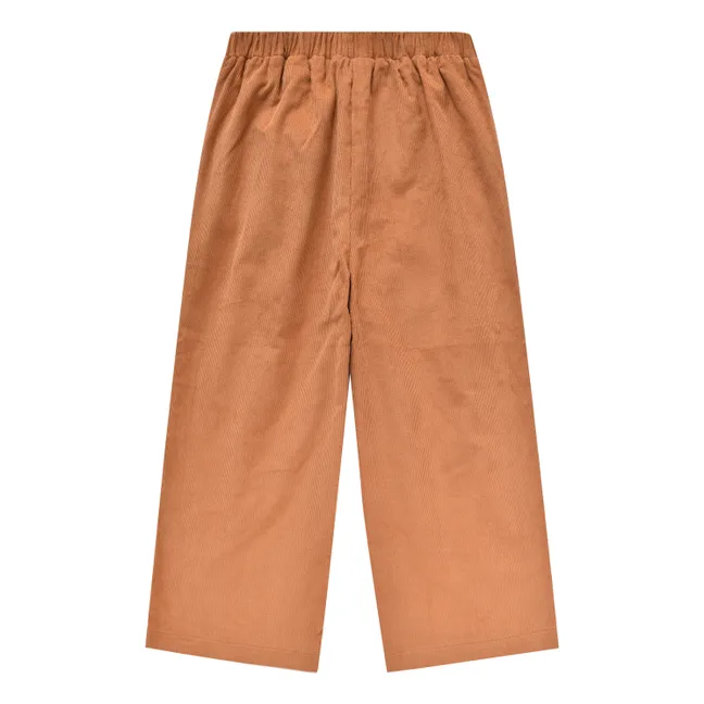 Pantalon Velours Côtelé Flor | Camel