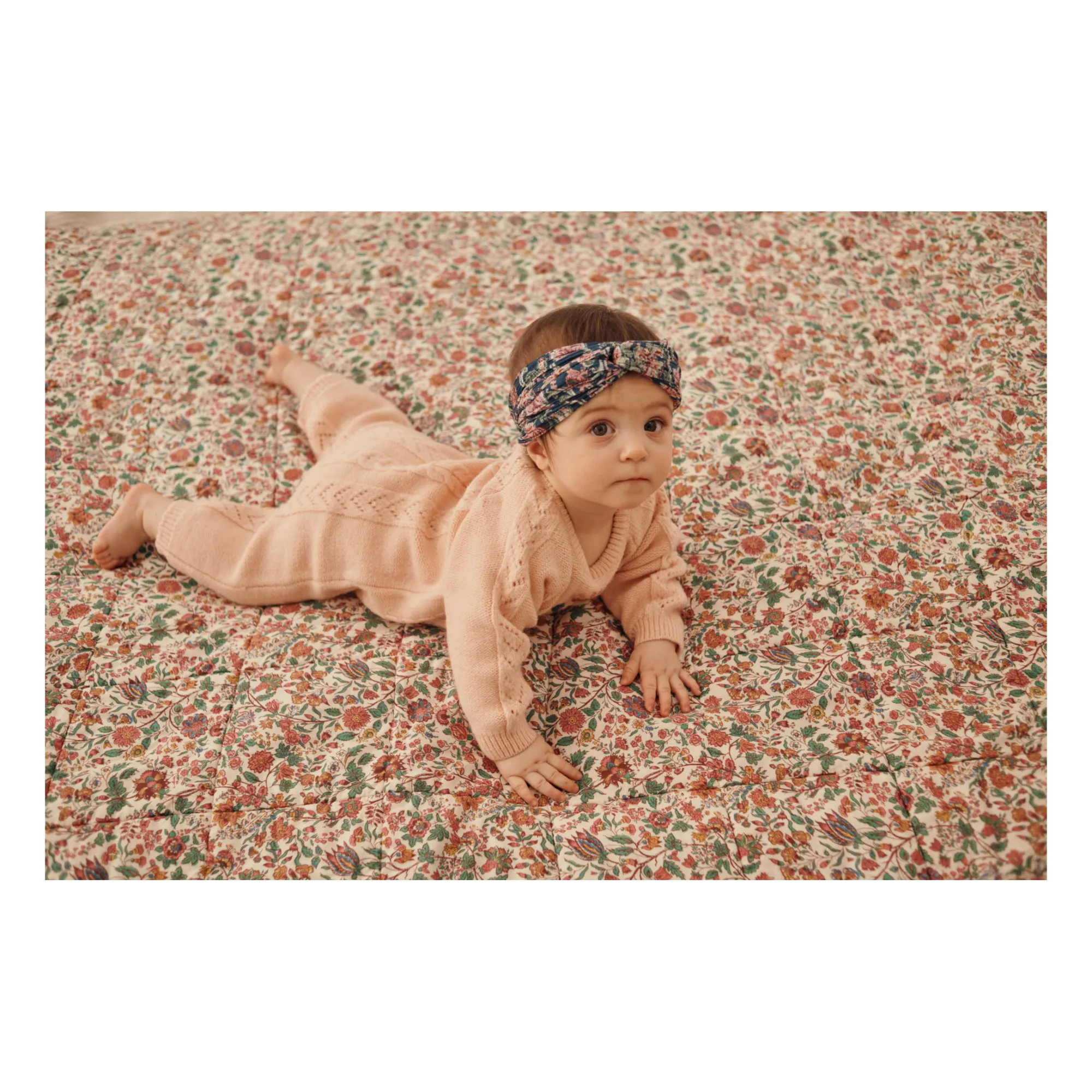 Louise Misha - Misouka Hand-Embroidered Knit Jumpsuit - Pale Pink