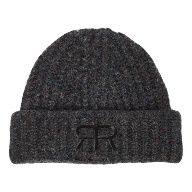 Pole Position Wool and Mohair Beanie | Charcoal